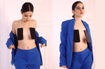 Urfi Javed is all charged up, wears mobile phones as bralette in new bizarre video, Watch